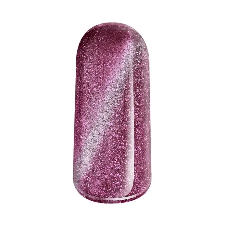 Gel de couleur cat eye silver metallic violet