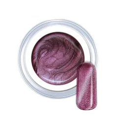 Gel de couleur cat eye silver metallic violet 2
