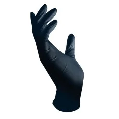 Gants de protection en latex noir