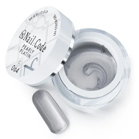 Gel de couleur Pearly Platin
