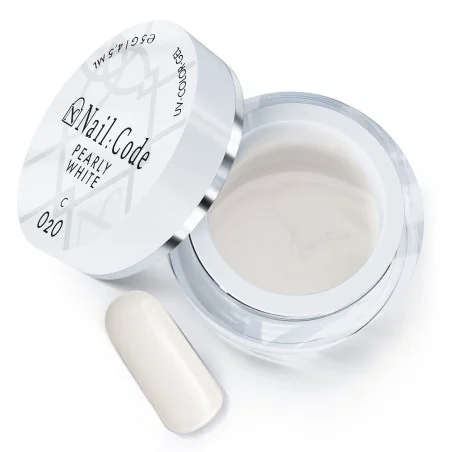 Gel de couleur Pearly white