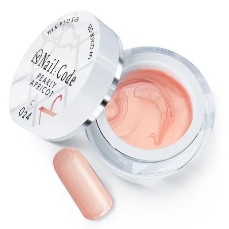 Gel de couleur Pearly Apricot