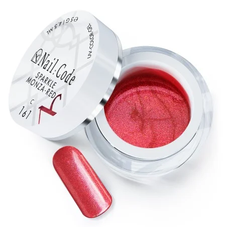 Gel de couleur Sparkle Monza Red