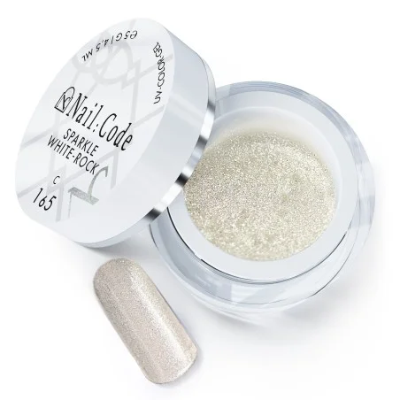 Gel de couleur Sparkle White Rock Gel de couleur Sparkle White Rock