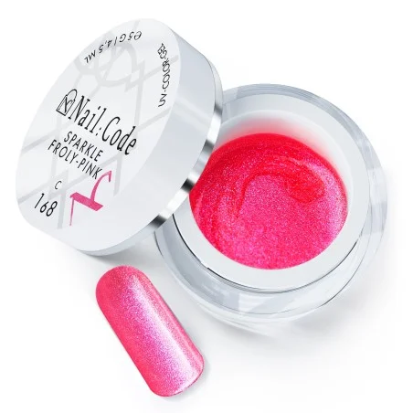 Gel de couleur Sparkle Froly Pink Gel de couleur Sparkle Froly Pink