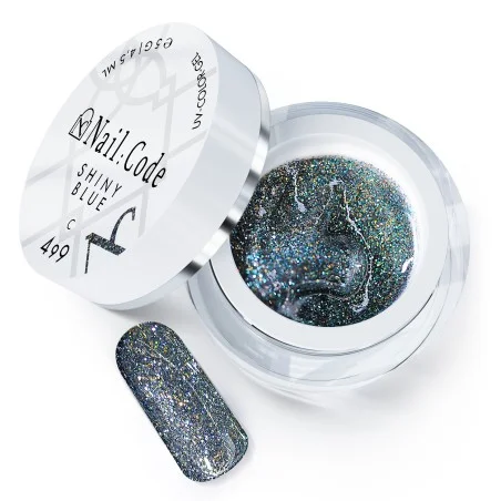 Gel de couleur SHINY BLUE