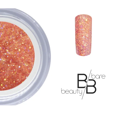 Gel de couleur Glitter Papaya