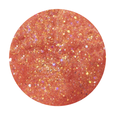 Color gel Glitter Papaya Color gel Glitter Papaya
