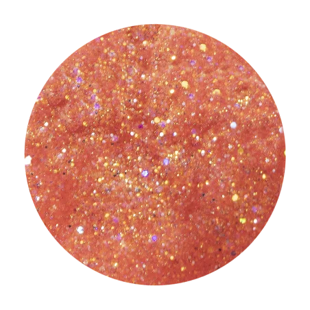 Color gel Glitter Papaya Color gel Glitter Papaya