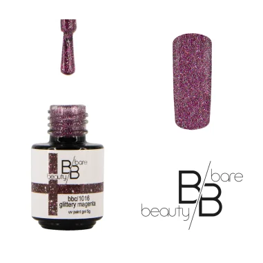 Gel de couleur glittery Magenta