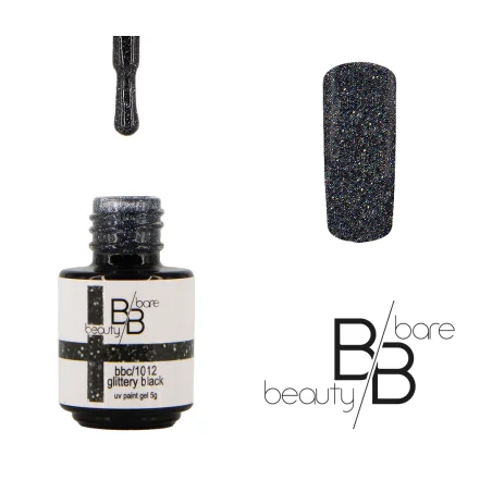 Gel de couleur GLITTERY BLACK