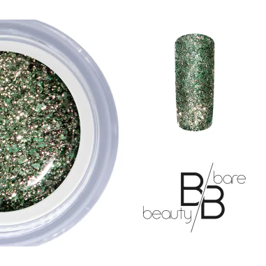 Gel de couleur Glittery moss