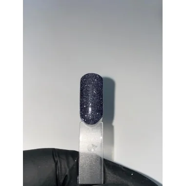 Color gel glittery black
