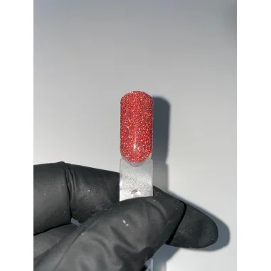 Color gel glittery red Color gel glittery red