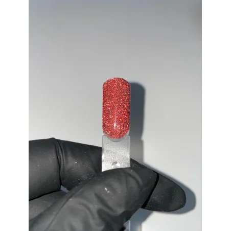 Color gel glittery red Color gel glittery red