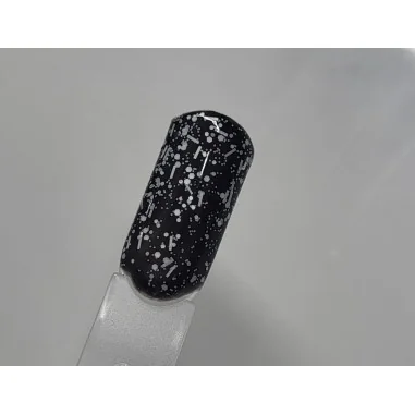 Top gloss gel white flakes Top gloss gel white flakes