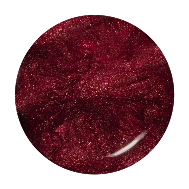 Color gel effect pearl gold red