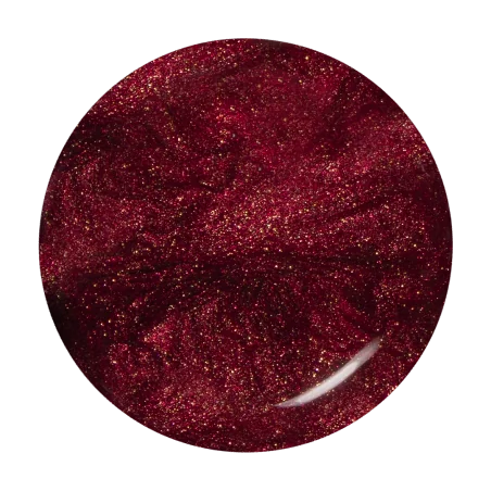 Color gel effect pearl gold red