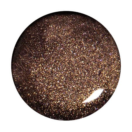 Color gel shimmery avant-garde