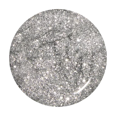 Gel de couleur Glitter Silver
